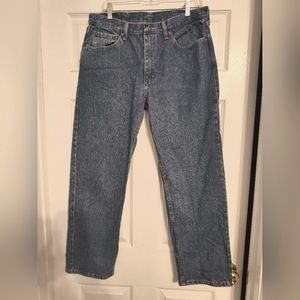 Men's Wrangler Premium Quality denim blue jeans 34x29